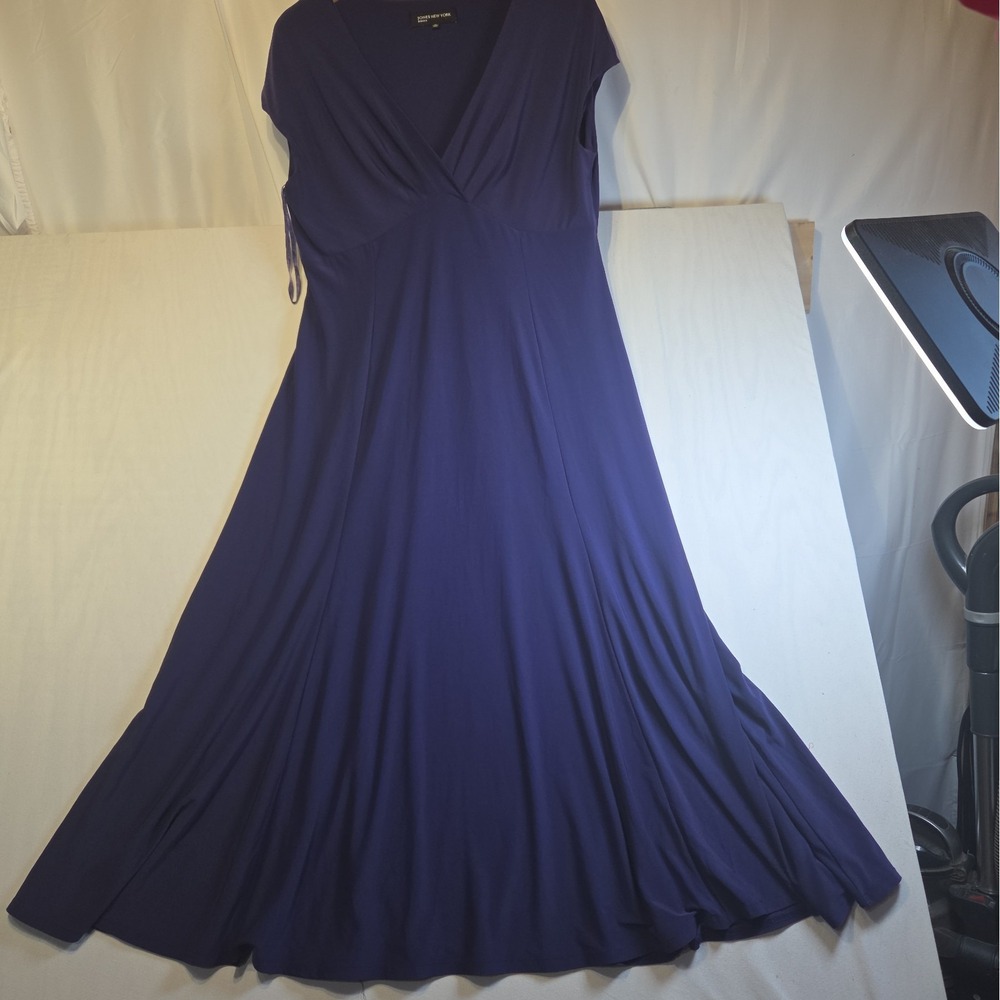 Jones New York Dress Womens Size 14 Purple